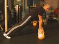 Kettlebell renegade row