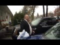 Rob Ford Erupts, Pushes Press Off Property (Raw ...
