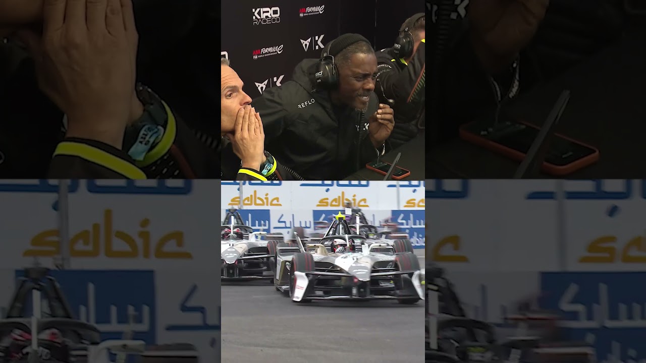 Valid reaction to THAT last lap #CupraRavalMadridEPrix #FormulaE #Motorsport #Racing