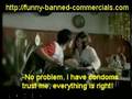 Very Funny Banned Commercial - Flavored Condoms