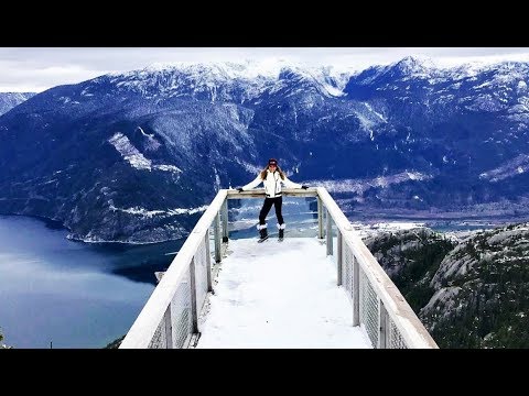 Jeannie D explores beautiful snowy Canada