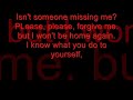 Evanescence - missing Evanescence - missing