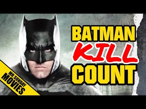 [Video] Batman đã giết bao nhiêu người trong phim Batman v Superman?