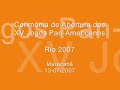 Saltos Ornamentais - Rio 2007