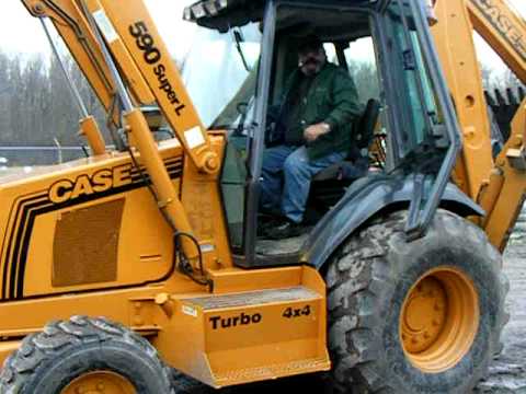 Case590 - CASE 590 SUPER L SERIES II, EXTENDAHOE, FULL CAB WITH HEAT, 24