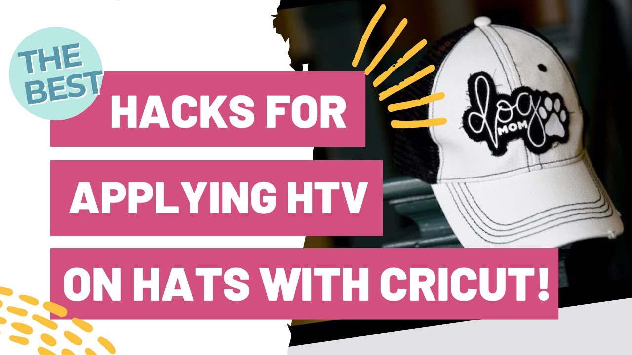 The BEST Hack For Applying HTV on Hats With Cricut! Makers Gonna Learn