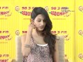 Sarah Jane Dias promotes her film 'Game' on 98.3 FM Radio Mirchi