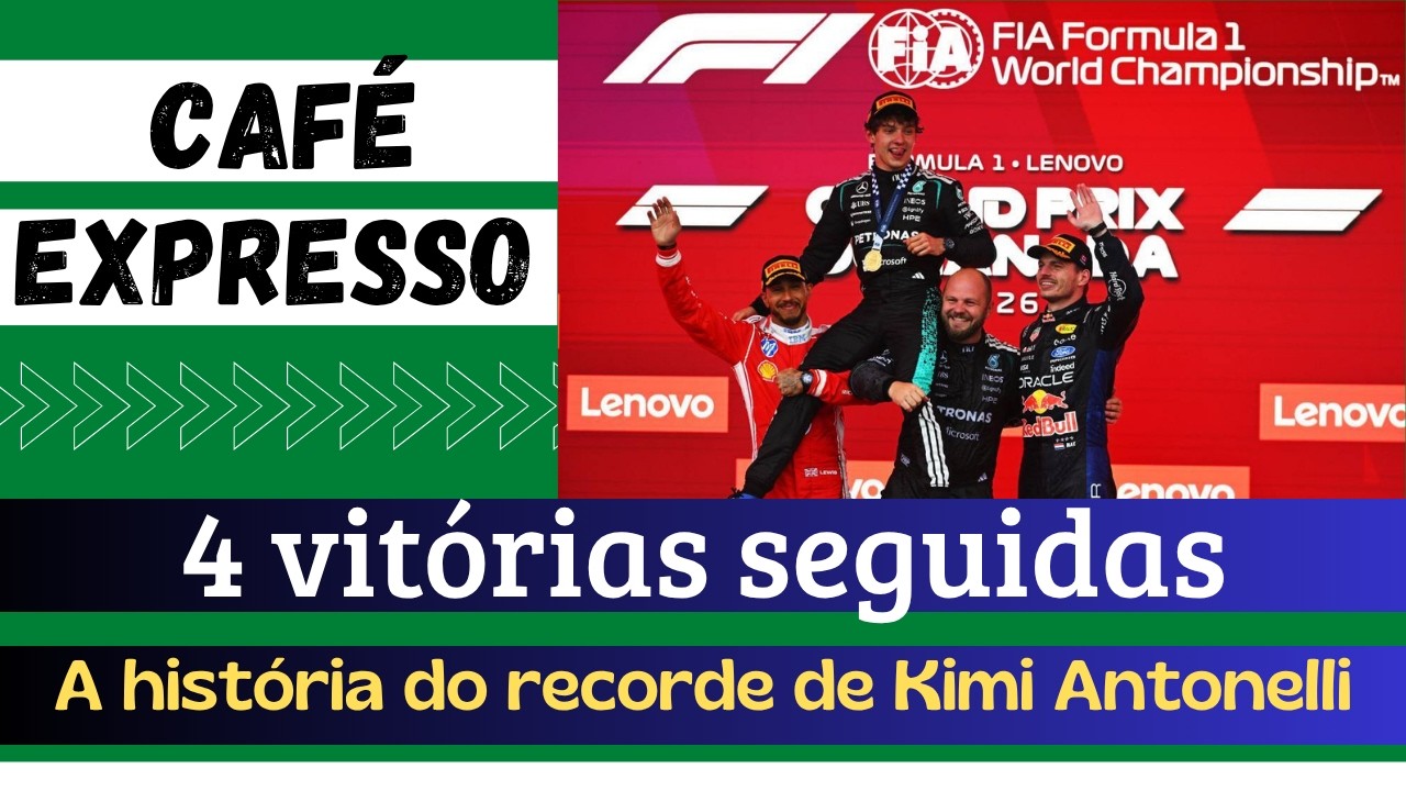 A marca que Antonelli atingiu não é para qualquer piloto de Fórmula