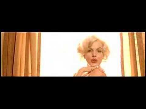 Just as in this video of the last days of Marilyn Monroe, an alcoholic or 