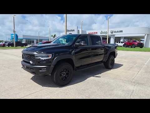 New 2026 Diamond Black Crystal Pearl-Coat Exterior Paint RAM RHO 4X4 CREW CAB 5