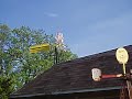 Windmill from recycled parts