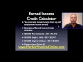 2011, 2012 Earned Income Credit Calculator