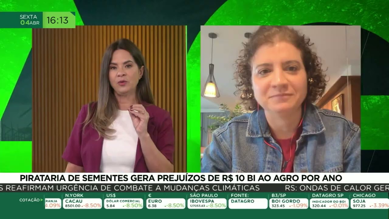 Pirataria de sementes gera prejuízos de R$ 10 bi ao agro por ano