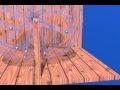 Leonardo Da Vinci - Perpetual Motion 1 (gravity engine)