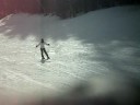 Erika eskiando en Ruidoso