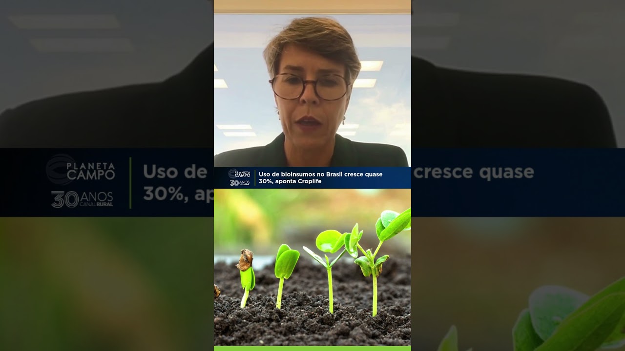 Uso de bioinsumos no Brasil cresce quase 30%, aponta Croplife