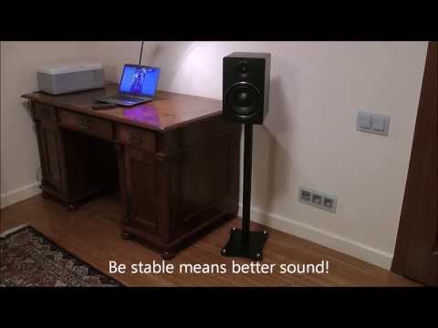 how to isolate bookshelf speakers