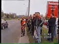 Police's motorcycle accident.
