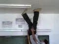 Walking on wall