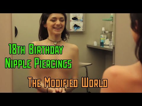 how to gauge nipple piercings