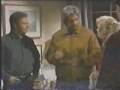 hank and iris bring tommy home on christmas eve, and as they walk in the front door, tommy exults that he made it home with six hours to go until christmas, and tells hank the house looks great. iris asks tommy what he thinks of the christmas tree, and tommy says it's excellent. hank says that's a first. tommy tells iris that hank has a rep for picking the scrawniest, lightest tree in the lot. iris says that's funny, that's what she heard about tommy. noticing that the strings of lights are all tangled, tommy asks what happened. hank tells him they were testing the bulbs. tommy innocently says it looks like they got a little distracted. when the doorbell rings, tommy answers it, and it's cass and frankie, who have brought a christmas present for tommy: a scrapbook of dean's convent concert, which tommy loves and shows off to iris and hank. tommy asks cass and frankie to stay and help them get the tree dressed, and iris agrees that the more, the merrier, so cass and frankie agree to stay. tommy goes to get the ornaments out of the basement, and while he's downstairs, john arrives. he was reviewing tommy's chart, and he got an update right after tommy, hank, and iris left the hospital. hank says tommy's doing better than he has in months. john says that's why he came by: he needs to adjust tommy's medication. he gives hank the sheet of paper outlining the changes, and hank says he'll take care of it. john has a grim prognosis, though. he explains that in many terminal patients, there is often a stage that they go through right before the end, where they have a burst of energy and are in a state of euphoria; all their pain is gone, and they feel normal again. based on tommy's history, john thinks it's highly likely that this is what's happening to tommy now. frankie says she's so sorry. hank thanks john for giving it to him straight. tommy returns with the ornaments, and cass and frankie look at them with him. tommy asks john if john got everyone up to speed on tommy's condition, and john replies that he's afraid he had to. tommy tells the group to please try not to be bummed. hank asks tommy if tommy knows why he could be feeling better. tommy says sure he does, but what can he do except go with it? he feels great now, and that's all he cares about. then tommy says they have lots of work to do if they want to be finished before santa comes, so they'd better get going. cass, frankie, iris, hank, and tommy then start trimming the tree. thanks to janie for the scenes.