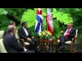 Raw Video: Ahmadinejad Visits Cuba