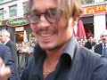 Meeting johnny depp at the london public enemies premiere, leicester square june 29th 2009