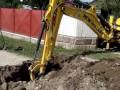 Digging trench for branch feed pipe to my garden in Ojdula