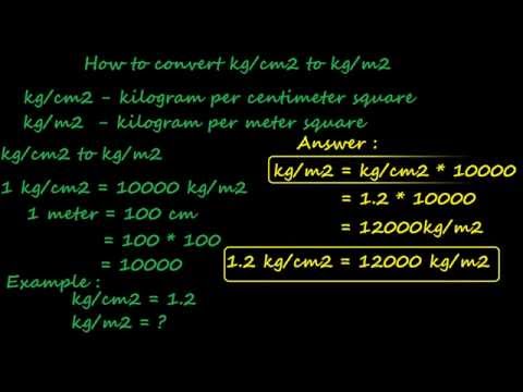 how to turn cm2 into m2