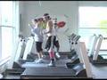 Wes, Rahny & Alley Do OK Go's Treadmill Video