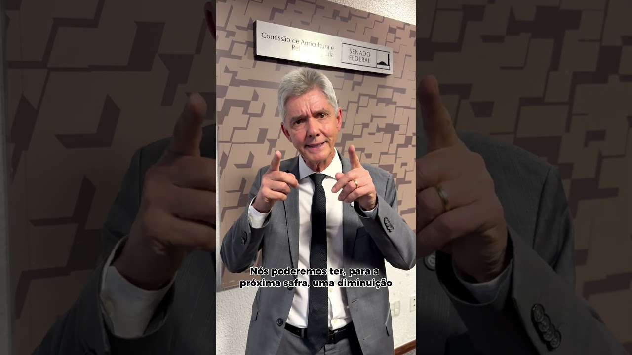⚠️ Nós poderemos ter uma queda na produção da próxima safra.