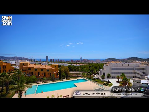 369000€+/Inmuebles en España/Benidorm/Áticos nuevos con vista al mar/Apartamentos en Sierra Cortina