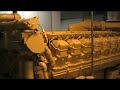 Electric Backup, Diesel Powered Generator in Tech Bldgs