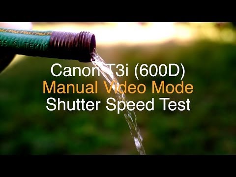 how to adjust shutter speed on canon