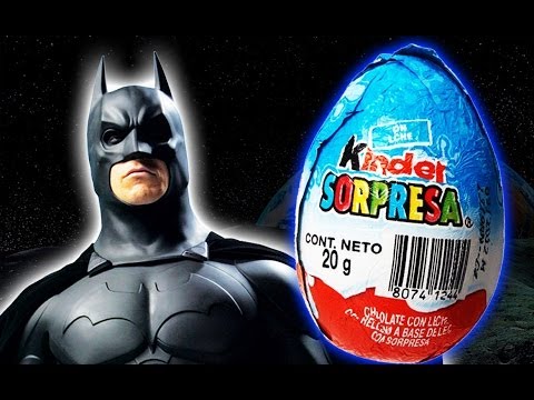 Kinder Surprise Egg - Batman DC Comics (Justice League)  Inside my Kinder Chocolate!