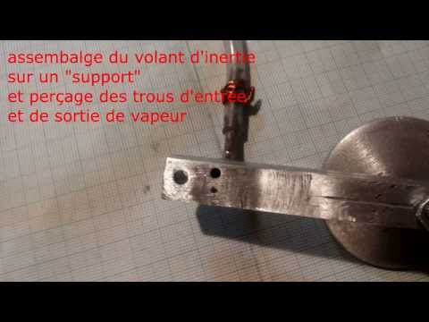 moteur vapeur - voici notre dernier bricolage : un