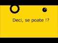 Deci, se poate !?