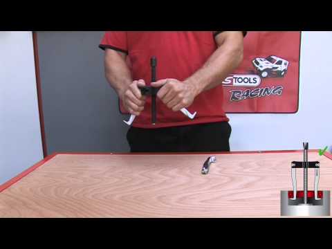 Anwendungsvideo Universal-Abzieher 2+3 armig KS Tools 640.4204