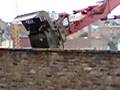 videos de afbraak militair hospitaal Antwerpen 24/9/2008