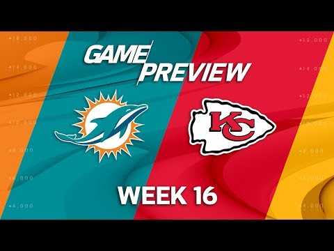 Video: Miami Dolphins vs. Kansas City Chiefs | NFL Week 16 Game Preview | NFL Playbook