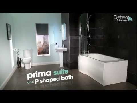 how to fit a p shaped bath panel