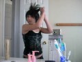 instuctions on how to do my side mohawk =]