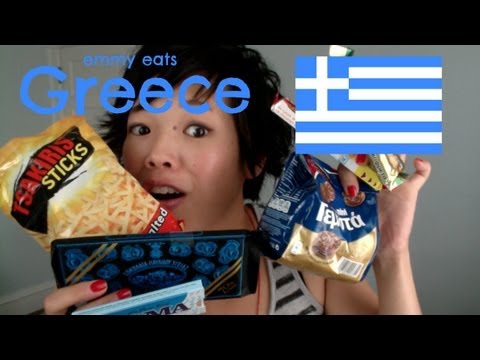 greek - Tasting Greek snack and sweets sent to me from view Miss A on this episode of Emmy Eats Greece on Emmymade in Japan. New videos every Monday, Thursday, and S...