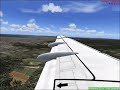 Please click more!!This is the project fokker, fokker 100download it at fokker.avsim.com.I dont know why the speedbrakes didnt went up after touchdown but it was autobrake who handled it, but trough that i stopped on the middle , landing speed was 135 knots.