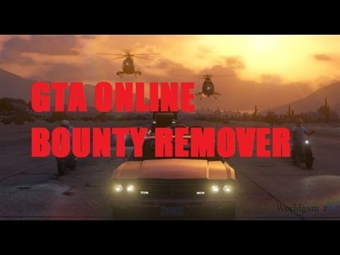 how to get rid of a bounty in gta online