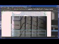 Modeling tutorial in Maya - a tire tread - Part 1: create the basic tread