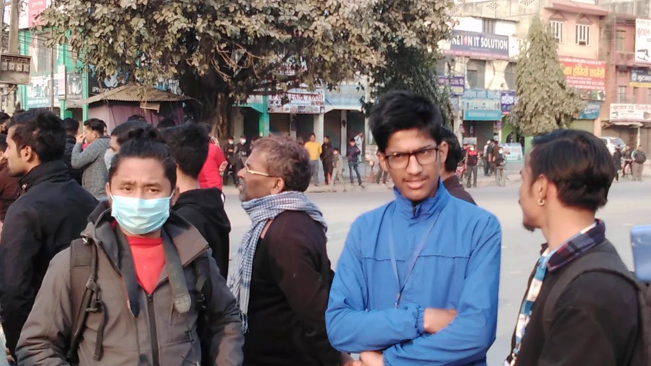 बुटवलमा प्रचण्ड–नेपाल समूहको आमहड्ताल (भिडियो)