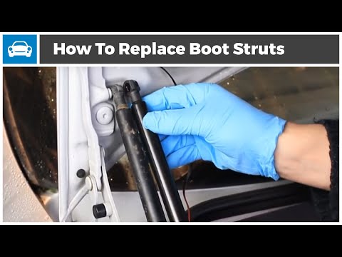 How to Replace the Boot Strut Gas Springs on Your Car – From MicksGarage