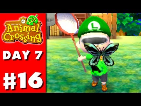Nintendo - Thanks for every Like and Favorite! They really help! This is Part 16 of the Animal Crossing: New Leaf Gameplay Walkthrough for the Nintendo 3DS! On Day 7, i...