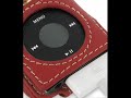 PDair Leather Case for Apple New iPod nano 5th (8GB/16GB) - Flip Type (Red)
